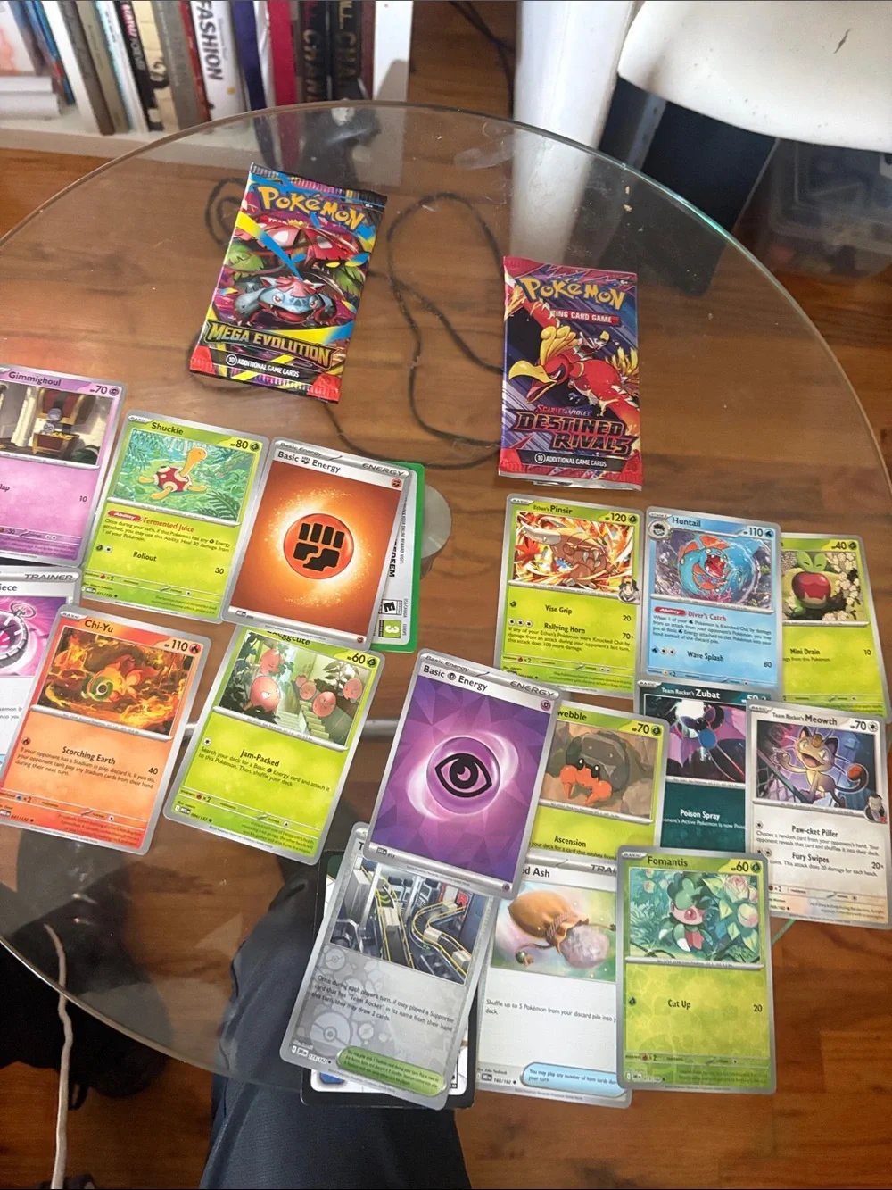 12 Assorted OPEN booster packs (93)